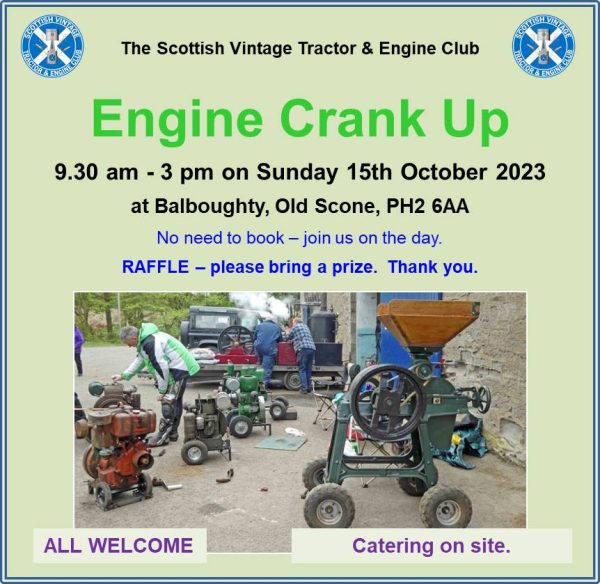 Engine Crank Up 2023