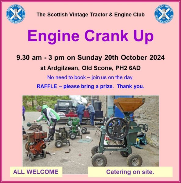 Engine Crank Up 2024